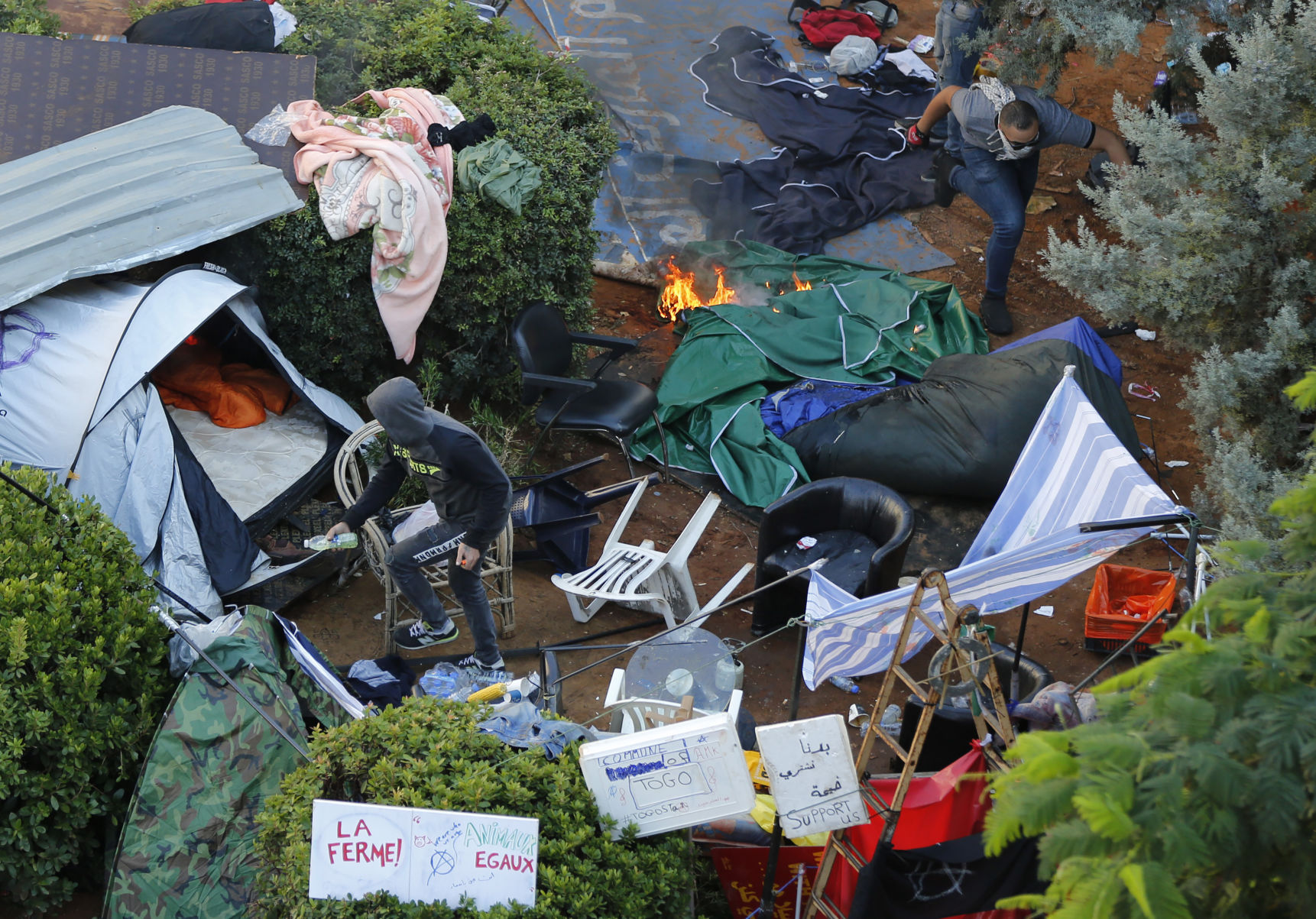 APTOPIX Lebanon Protests